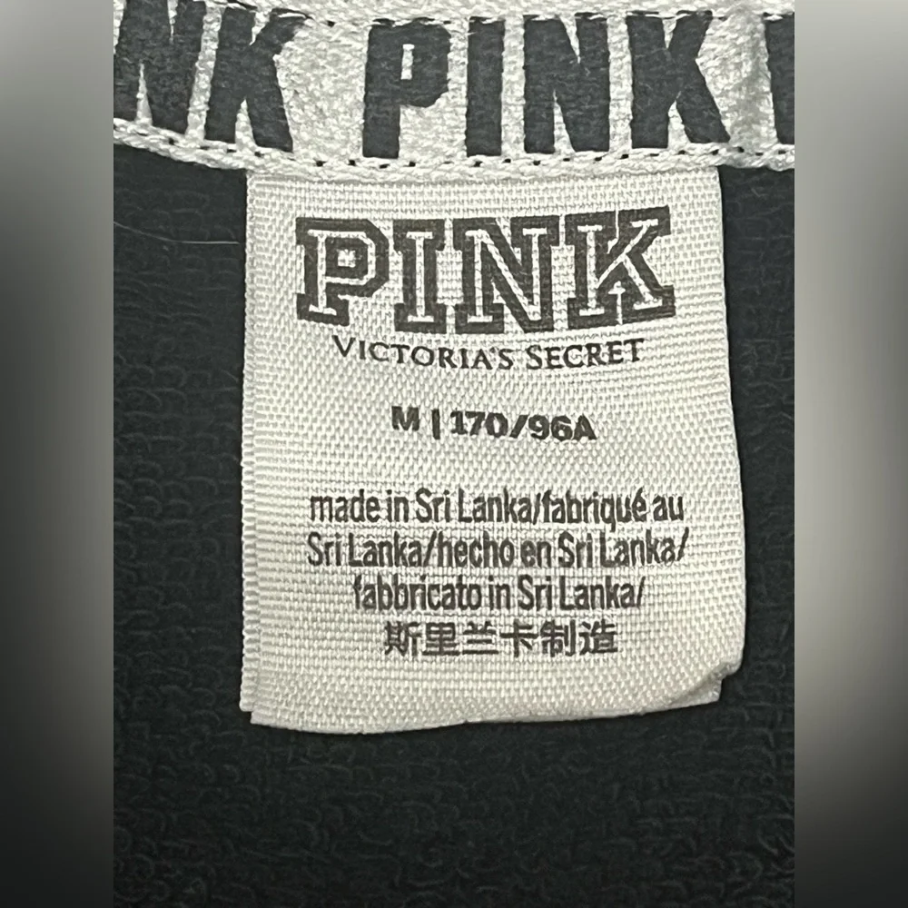 Victoria's‎ Secret PINK Size M Color Block Logo Jacket.
